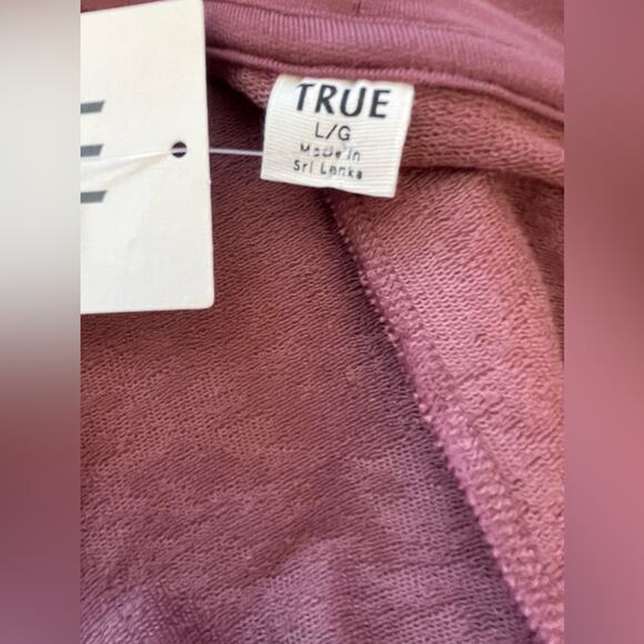 NEW ~ TRUE & CO ~ Any Wear Open Cardigan Large ~ MODAL - Picture 2 of 9